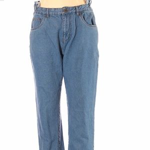 Vintage Medium Wash High-Waisted Denim Jeans